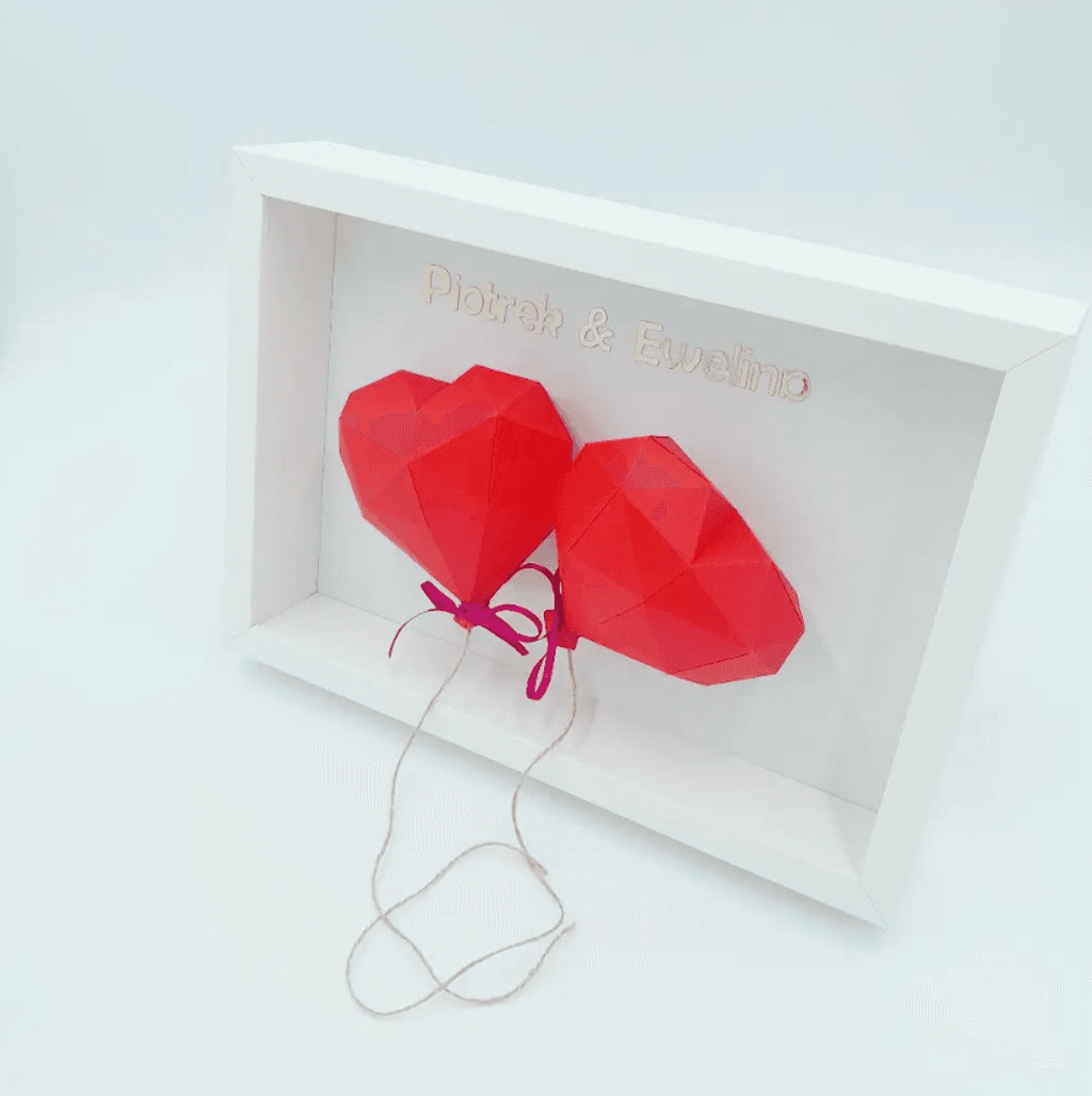 Ręcznie robione, kreatywne drobne dekoracje i prezenty z papieru